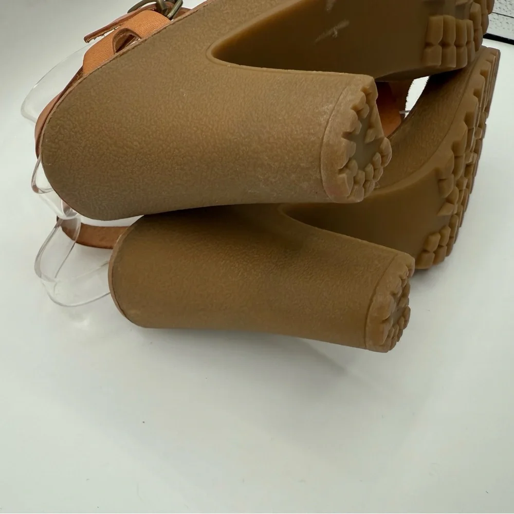 Chinese Laundry Elegant Tan Strappy Heels Size 6 - Picture 9 of 10
